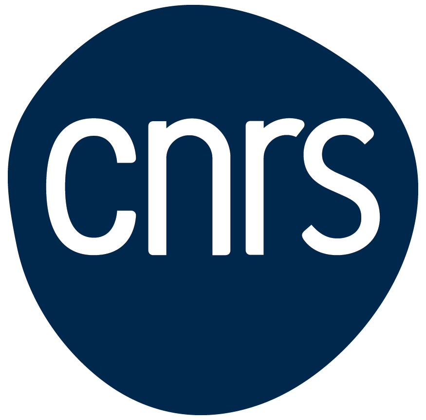 logo du CNRS, partenaire scientifique de l'exposition IA : Double Je